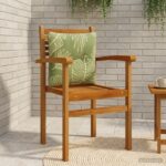 vidaXL Vankúš na chrbát PUTTEN 100% polyester Design s listami