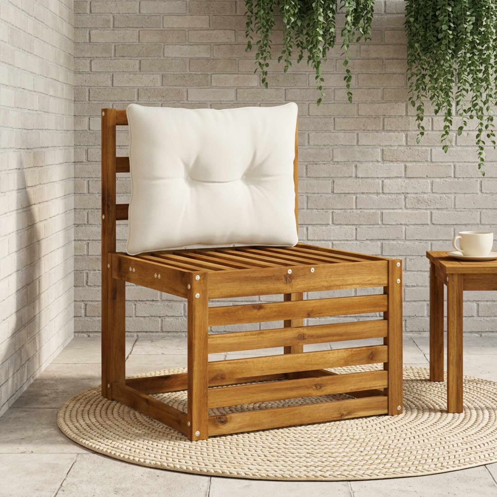 947111_1.jpg vidaXL Vankúš na chrbát PUTTEN 100% polyester Biela 60 x 40 x 10 cm – Obrázok 1
