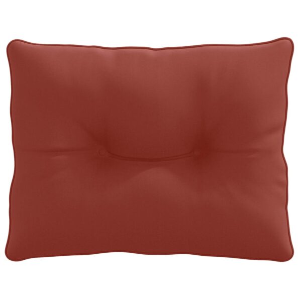 vidaXL Vankúš na chrbát PUTTEN 100% polyester Červená 60 x 40 x 10 cm – Obrázok 4