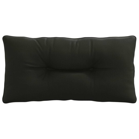 vidaXL Vankúš na chrbát PUTTEN 100% polyester Čierna 70 x 40 x 10 cm – Obrázok 4
