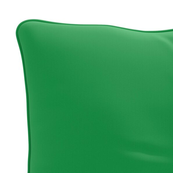 vidaXL Vankúš na chrbát PUTTEN 100% polyester Zelená 70 x 40 x 10 cm – Obrázok 6