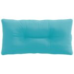 vidaXL Vankúš na chrbát PUTTEN 100% polyester Tyrkysová – Obrázok 4