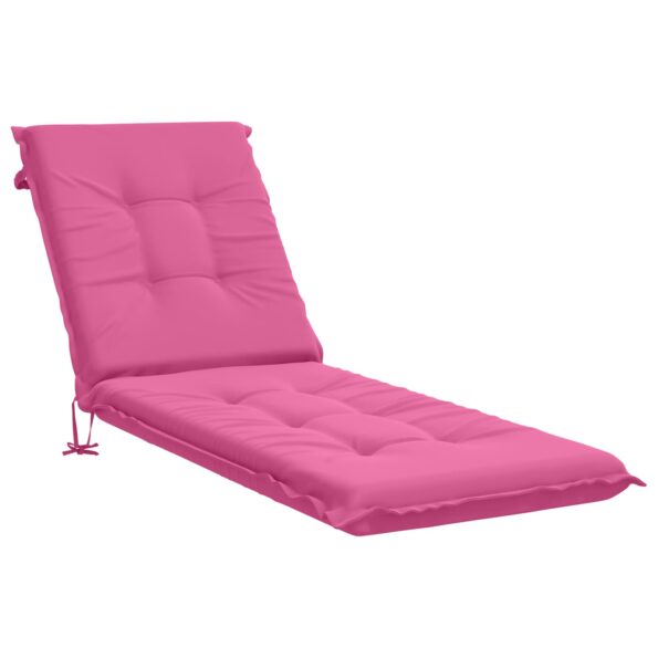 vidaXL Vankúš na ležadlo GEMERT 100% polyester Ružová 190 x 50 x 9 cm – Obrázok 2