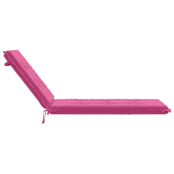 vidaXL Vankúš na ležadlo GEMERT 100% polyester Ružová 190 x 50 x 9 cm – Obrázok 5