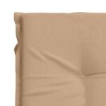 vidaXL Vankúš na ležadlo GEMERT 100% polyester Piesková – Obrázok 6