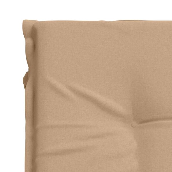 vidaXL Vankúš na ležadlo GEMERT 100% polyester Piesková – Obrázok 6