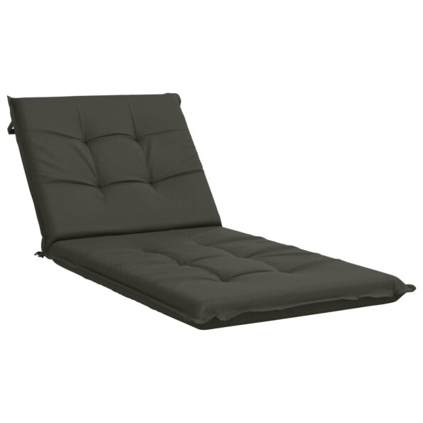 vidaXL Vankúš na ležadlo GEMERT 100% polyester Antracitová – Obrázok 2