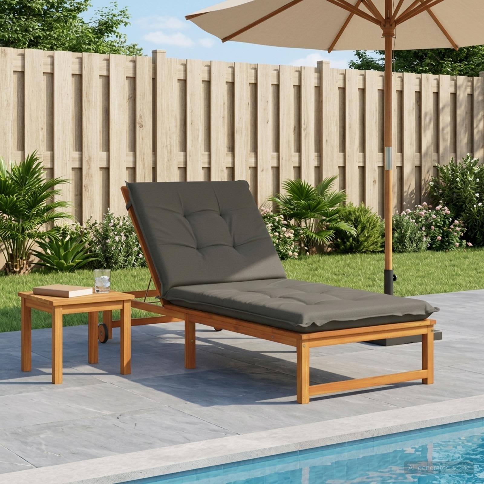 947437_1.jpg vidaXL Vankúš na ležadlo GEMERT 100% polyester Sivá 190 x 80 x 9 cm – Obrázok 1