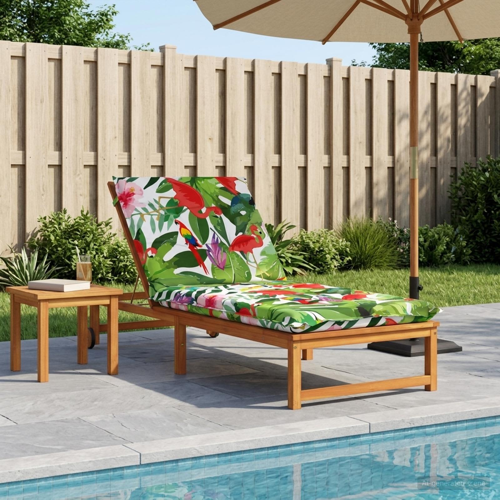 947445_1.jpg vidaXL Vankúš na ležadlo GEMERT 100% polyester Viacfarebný – Obrázok 1