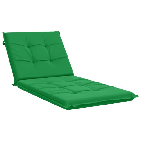 vidaXL Vankúš na ležadlo GEMERT 100% polyester Zelená 190 x 80 x 9 cm – Obrázok 2