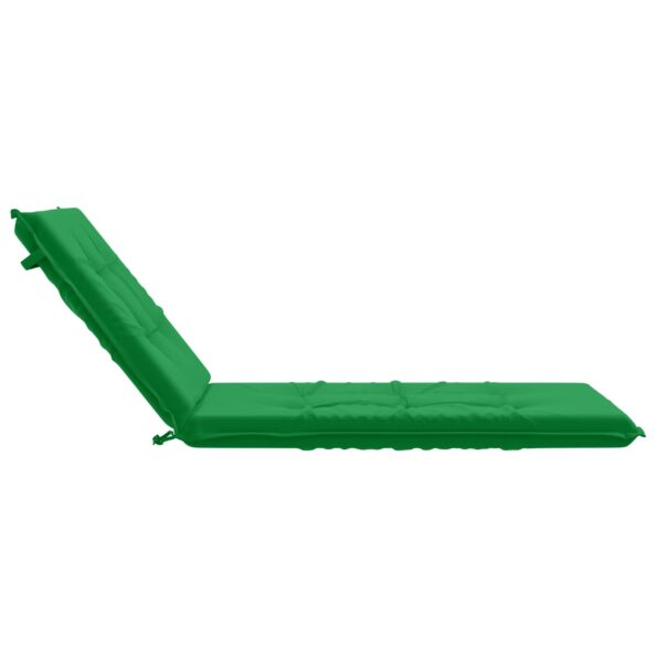 vidaXL Vankúš na ležadlo GEMERT 100% polyester Zelená 190 x 80 x 9 cm – Obrázok 5