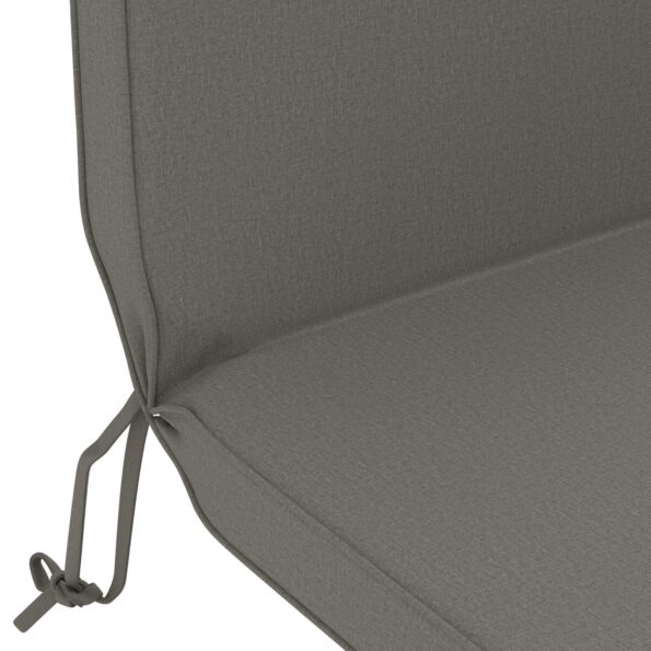 vidaXL Vankúš na slnečné ležadlo 100% polyester Sivá 55 x 124 x 5 cm – Obrázok 6
