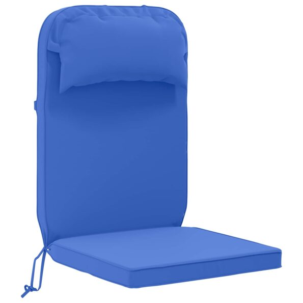 vidaXL Vankúš na slnečné ležadlo 100% polyester Královská modrá – Obrázok 2