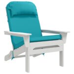 vidaXL Vankúš na slnečné ležadlo 100% polyester Tyrkysová – Obrázok 3