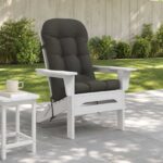 vidaXL Vankúš na slnečné ležadlo PUTTEN 100% polyester Antracitová – Obrázok 8