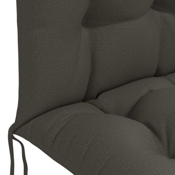 vidaXL Vankúš na slnečné ležadlo PUTTEN 100% polyester Antracitová – Obrázok 5