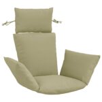 vidaXL Adirondack vankúš PUTTEN 100% polyester Svetlo zelená