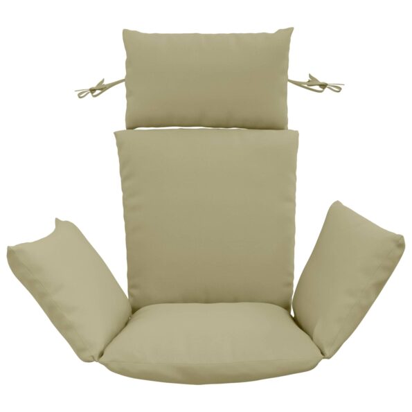 vidaXL Adirondack vankúš PUTTEN 100% polyester Svetlo zelená – Obrázok 3