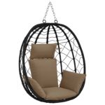 vidaXL Adirondack vankúš PUTTEN 100% polyester Sivohnedá – Obrázok 2