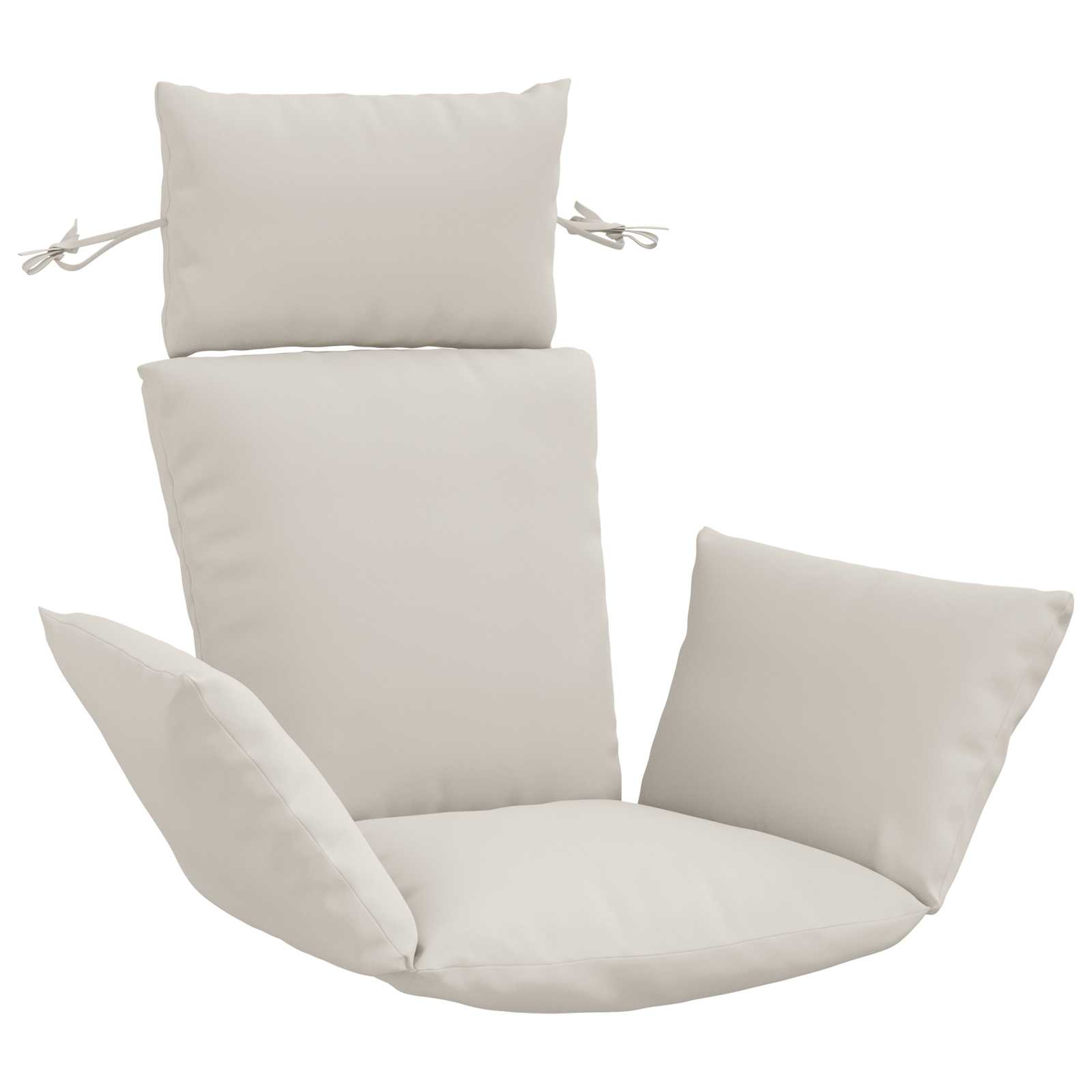 948242_1.jpg vidaXL Adirondack vankúš PUTTEN 100% polyester Biela 60 x 145 x 10 cm – Obrázok 1