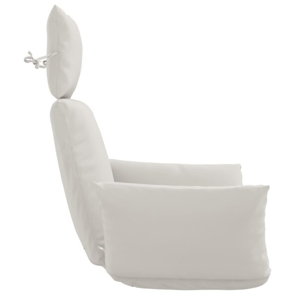vidaXL Adirondack vankúš PUTTEN 100% polyester Biela 60 x 145 x 10 cm – Obrázok 4