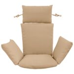 vidaXL Adirondack vankúš PUTTEN 100% polyester Piesková – Obrázok 3