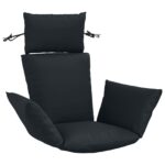 vidaXL Adirondack vankúš PUTTEN 100% polyester Tmavomodrá