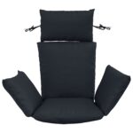 vidaXL Adirondack vankúš PUTTEN 100% polyester Tmavomodrá – Obrázok 3