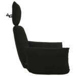 vidaXL Adirondack vankúš PUTTEN 100% polyester Čierna 60 x 145 x 10 cm – Obrázok 4