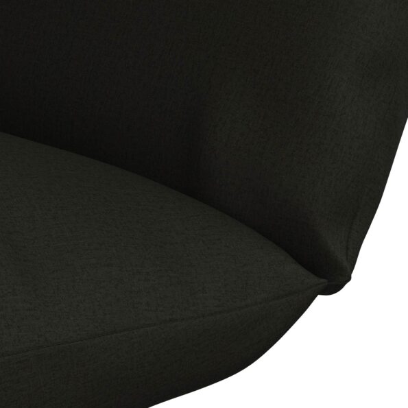 vidaXL Adirondack vankúš PUTTEN 100% polyester Čierna 60 x 145 x 10 cm – Obrázok 5
