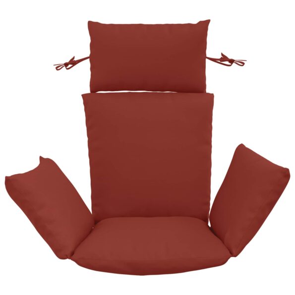 vidaXL Adirondack vankúš PUTTEN 100% polyester Červená – Obrázok 3