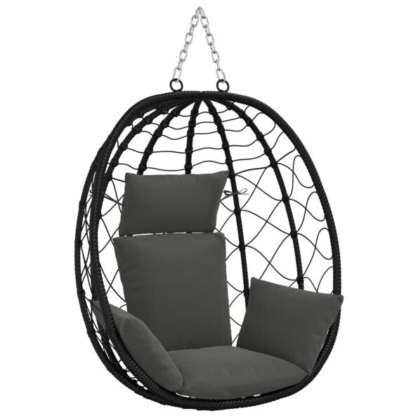vidaXL Adirondack vankúš PUTTEN 100% polyester Antracitová – Obrázok 2