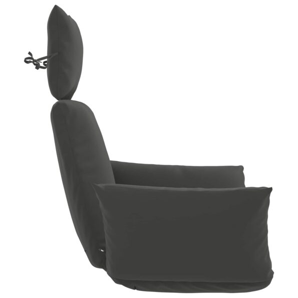 vidaXL Adirondack vankúš PUTTEN 100% polyester Antracitová – Obrázok 4