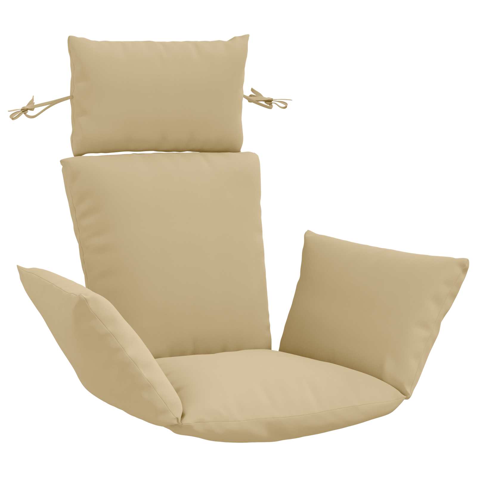 948252_1.jpg vidaXL Adirondack vankúš PUTTEN 100% polyester Béžová 60 x 145 x 10 cm – Obrázok 1