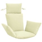 vidaXL Adirondack vankúš PUTTEN 100% polyester Krémová
