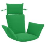 vidaXL Adirondack vankúš PUTTEN 100% polyester Zelená 60 x 145 x 10 cm