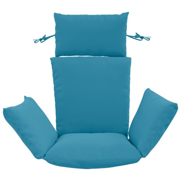vidaXL Adirondack vankúš PUTTEN 100% polyester Svetlomodrá – Obrázok 3