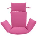 vidaXL Adirondack vankúš PUTTEN 100% polyester Ružová 60 x 145 x 10 cm – Obrázok 3