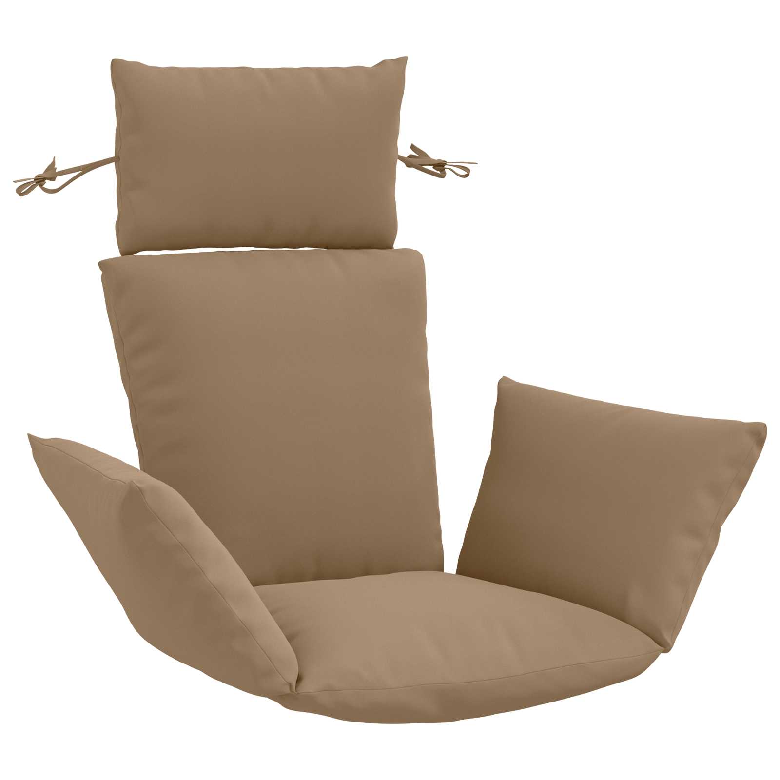 948265_1.jpg vidaXL Adirondack vankúš PUTTEN 100% polyester Sivohnedá – Obrázok 1