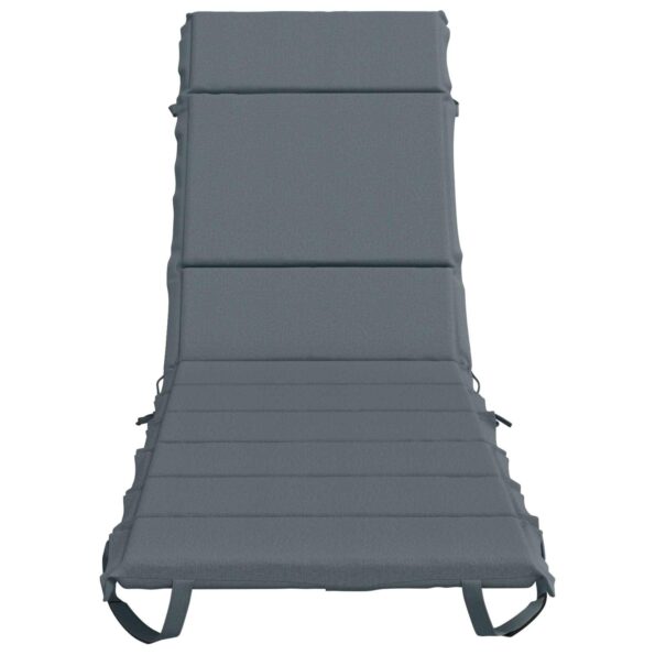 vidaXL Vankúš na ležadlo GEMERT 100% polyester Modrá 200 x 50 x 3 cm – Obrázok 4