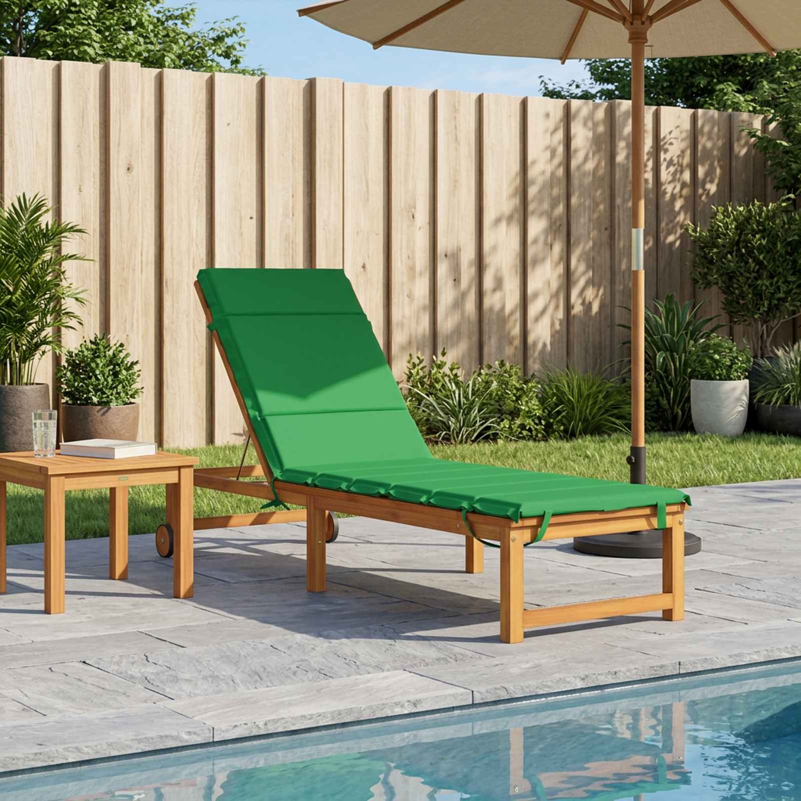 948462_1.jpg vidaXL Vankúš na ležadlo GEMERT 100% polyester Zelená 200 x 50 x 3 cm – Obrázok 1