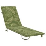 vidaXL Vankúš na ležadlo GEMERT 100% polyester Design s listami – Obrázok 2
