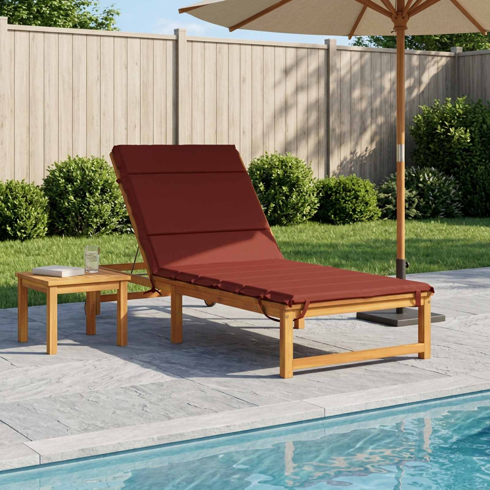 948537_1.jpg vidaXL Vankúš na ležadlo GEMERT 100% polyester Červená 200 x 70 x 3 cm – Obrázok 1