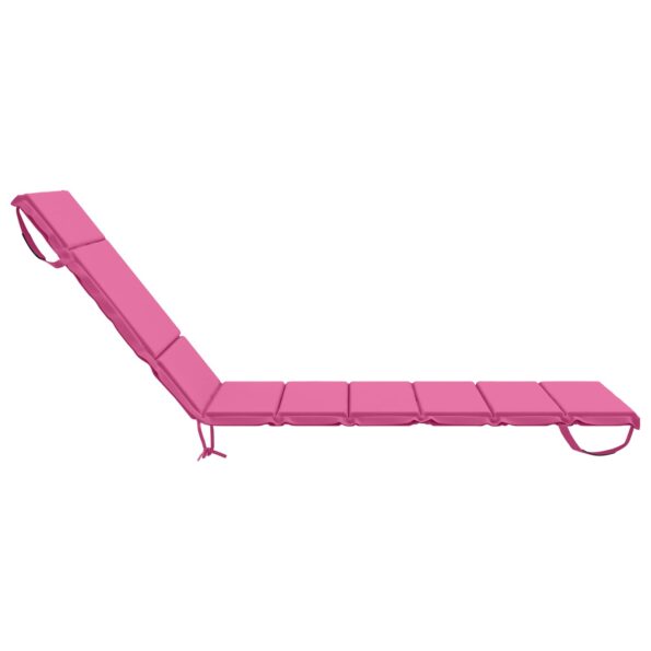 vidaXL Vankúš na ležadlo GEMERT 100% polyester Ružová 200 x 70 x 3 cm – Obrázok 5