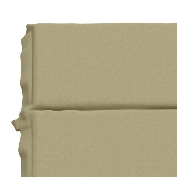 vidaXL Vankúš na ležadlo GEMERT 100% polyester Svetlo zelená – Obrázok 6
