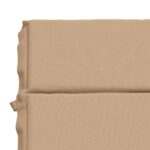 vidaXL Vankúš na ležadlo GEMERT 100% polyester Piesková – Obrázok 6