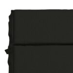 vidaXL Vankúš na ležadlo GEMERT 100% polyester Čierna 200 x 80 x 3 cm – Obrázok 6