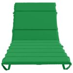 vidaXL Vankúš na ležadlo GEMERT 100% polyester Zelená 200 x 80 x 3 cm – Obrázok 4