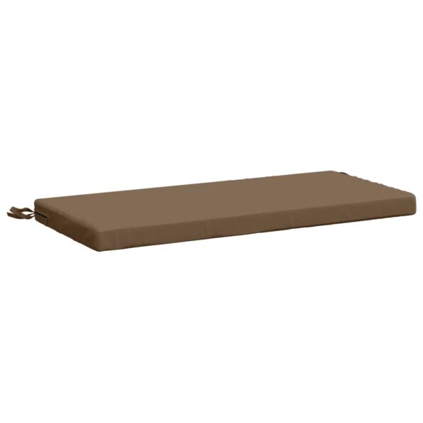 vidaXL Vankúš na lavičku SOEST 100% polyester Sivohnedá 60 x 40 x 5 cm – Obrázok 2