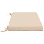 vidaXL Vankúš na lavičku SOEST 100% polyester Krémová 60 x 40 x 5 cm – Obrázok 4